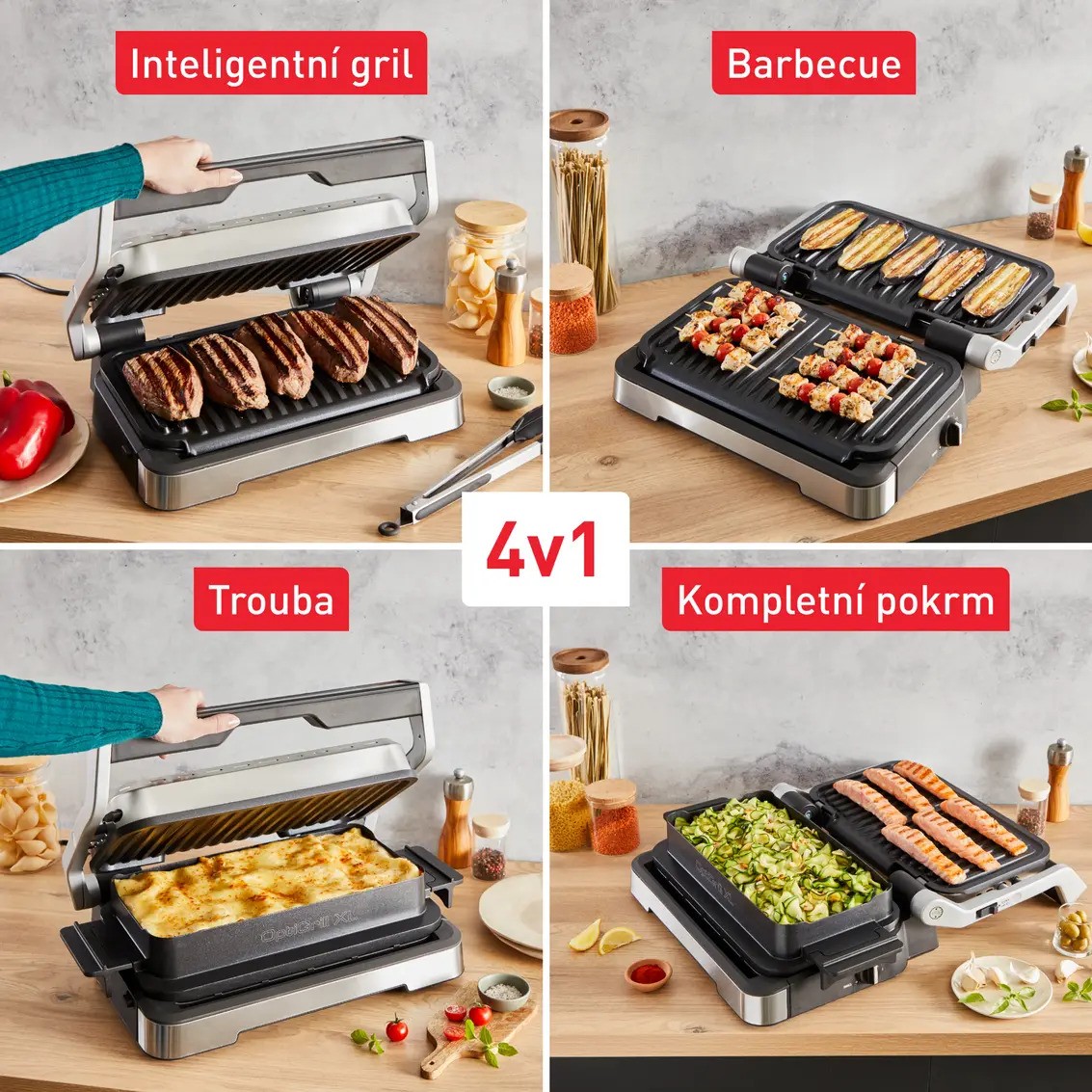 Tefal Optigrill 4w1 GC784D30